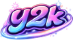 Logo y2k untuk beranda Indonesia